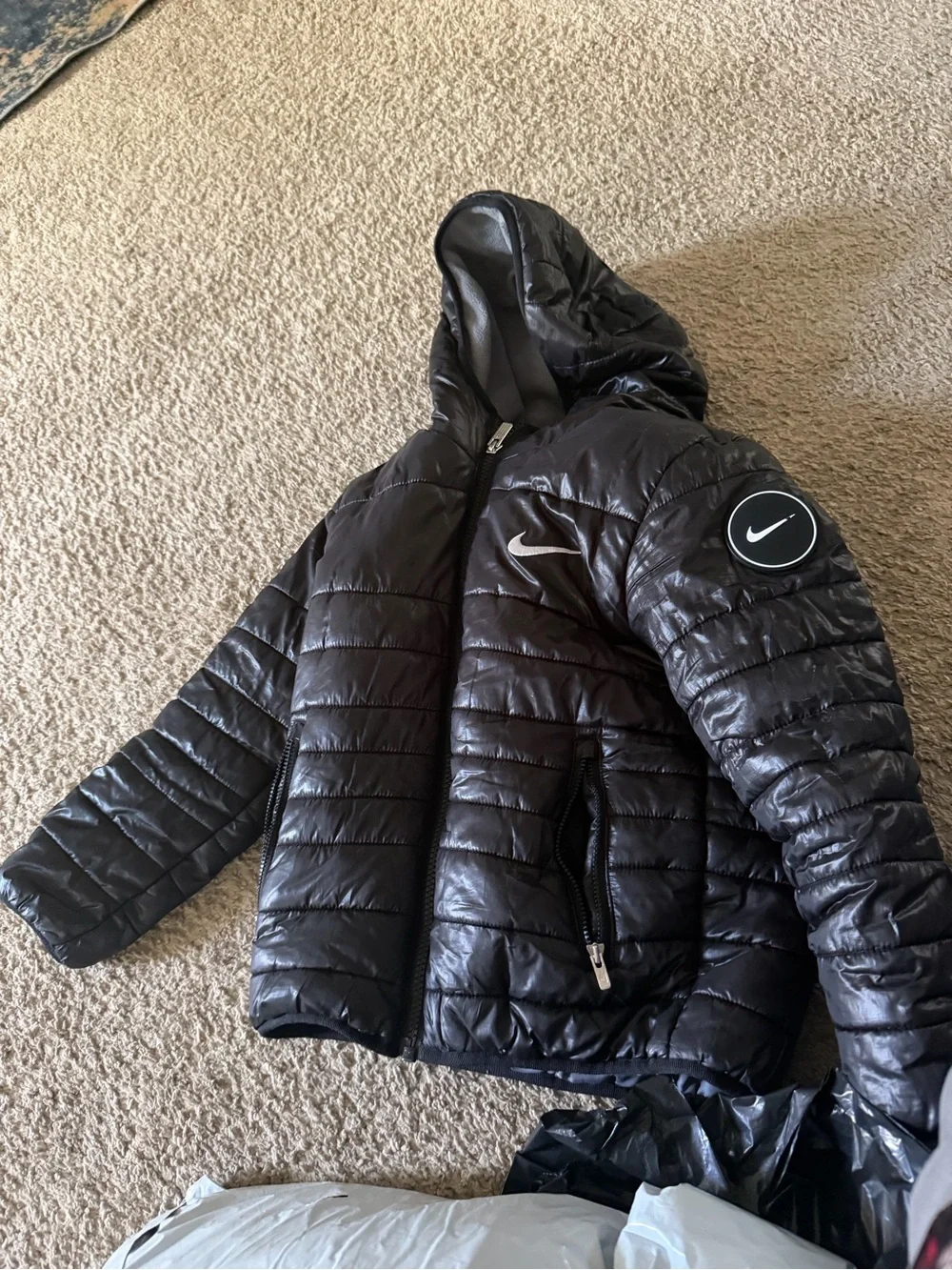 Nike warm quilted